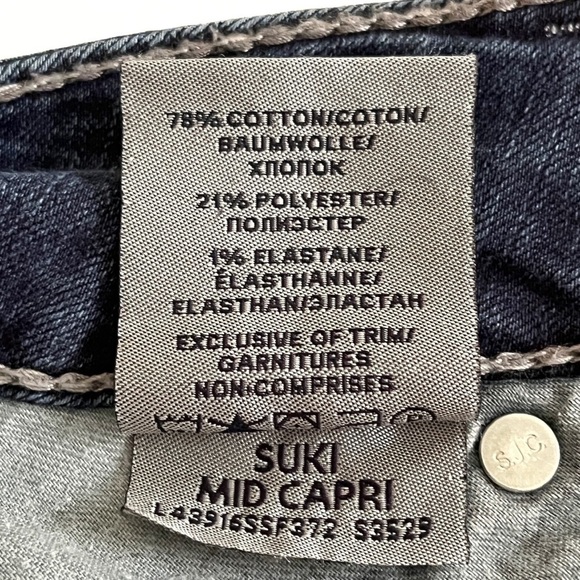 Silver Suki Mid Capri Cropped Jeans - Picture 11 of 17